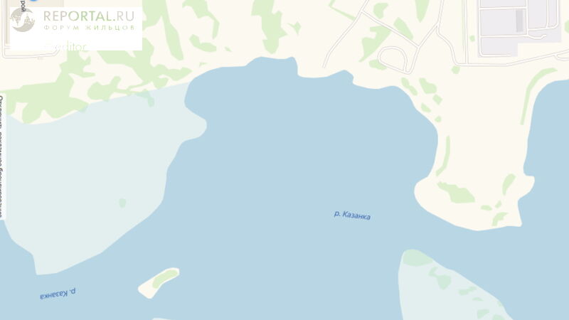 Вот он – берег реки, который защищают от застройщиков местные жители. Карта – Яндекс.карты. 